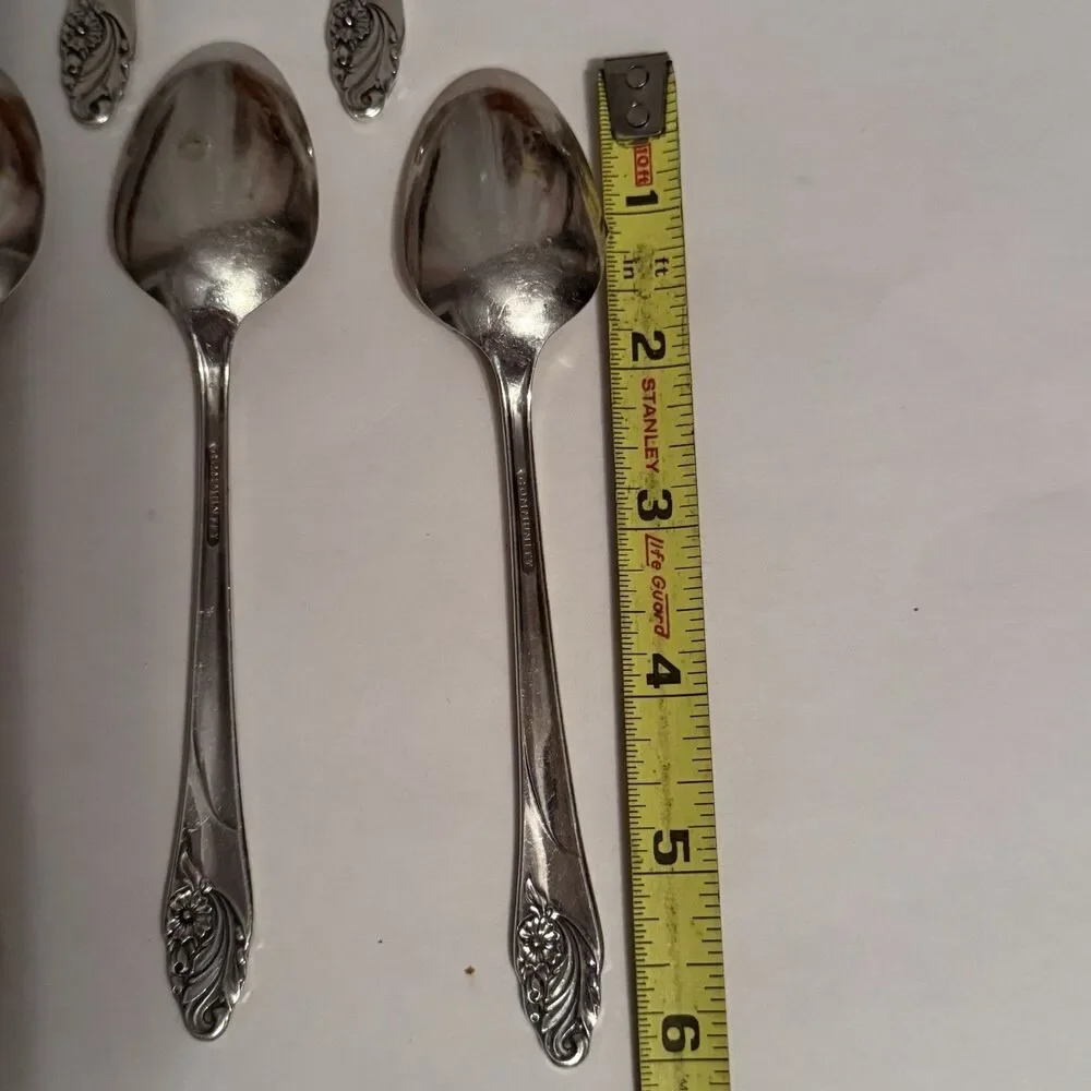 Community Stainless Set of 9 Spoons Small Style Classic